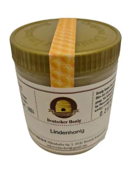 Lindenhonig im 500-g-Glas
