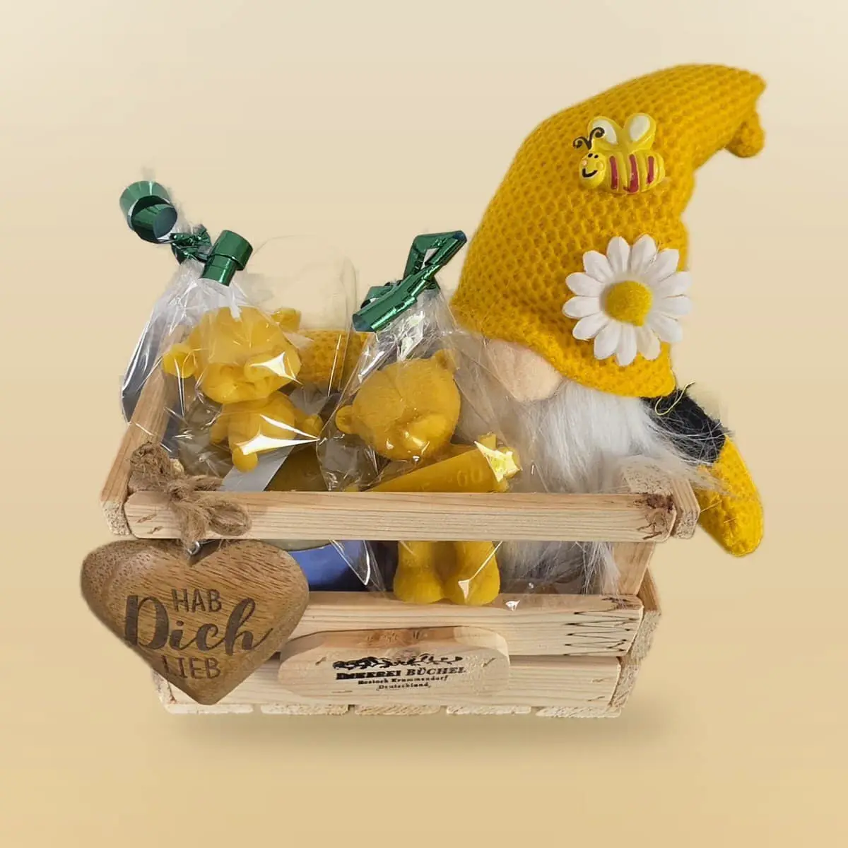 Wichtel-Kiste „Obstblüte“ – Honig-Geschenkkiste