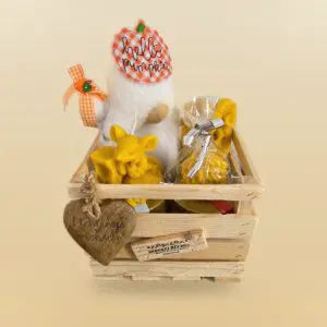 Herbst-Wichtel Großset – handgemachte Honig-Geschenkkiste der Imkerei Büchel Rostock